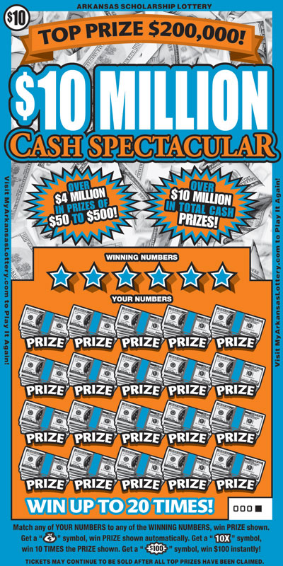 $10 Million Cash Spectacular