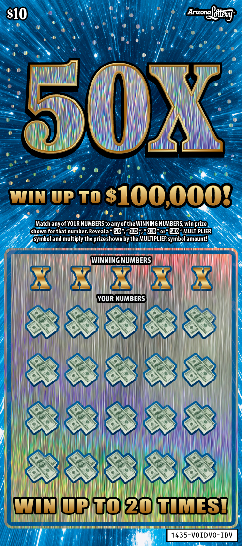 50X Lottery results