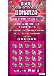 $500 WILD CASH BONANZA