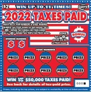 2022 TAXES PAID Lottery results