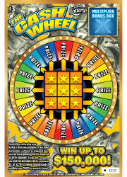 THE CASH WHEEL Lottery results
