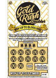 $5 GOLD RUSH DOUBLER Lottery results