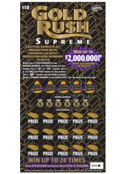 $10 GOLD RUSH SUPREME