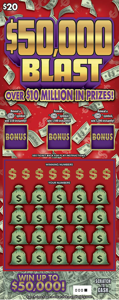 $50,000 BLAST Lottery results