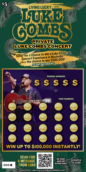 LIVING LUCKY WITH LUKE COMBS
