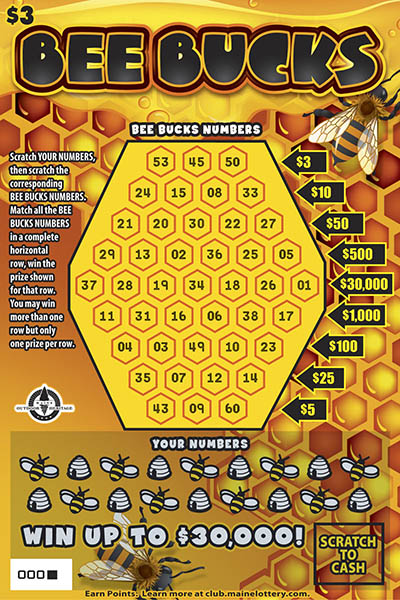 BEE BUCKS Lottery results