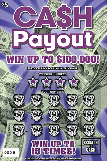 CA$H PAYOUT Lottery results
