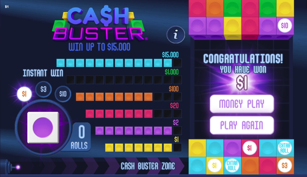 Cash Buster Lottery results
