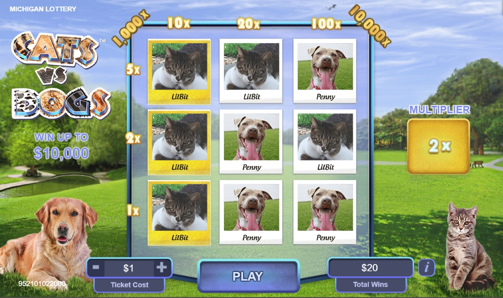 Cats vs. Dogs Lottery results