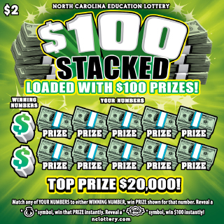 $100 Stacked