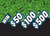 Win $50, $100 or $500 Lottery results