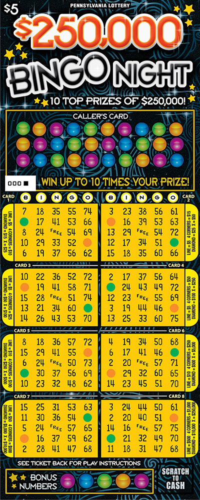 $250,000 Bingo Night