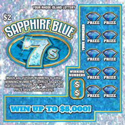SAPPHIRE BLUE 7s Lottery results