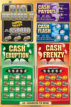 BIG MONEY SUPER TICKET Lottery results