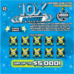 10X BONUS Lottery results