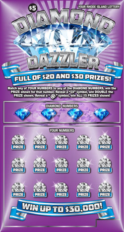 DIAMOND DAZZLER Lottery results