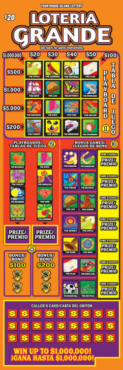 LOTERIA GRANDE Lottery results