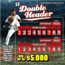DOUBLE HEADER Lottery results