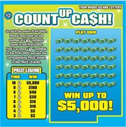 COUNT UP CASH Lottery results