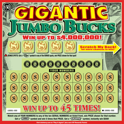 Gigantic Jumbo Bucks