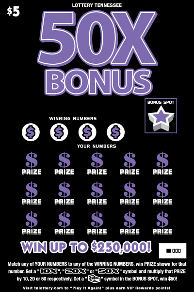 50X Bonus