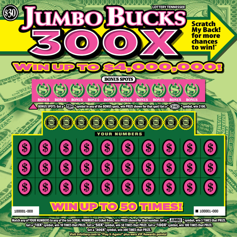 Jumbo Bucks 300X