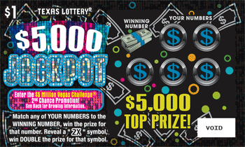 $5,000 Jackpot (tx Lottery) - Ticket Odds, Prize Payouts, and Prizes ...