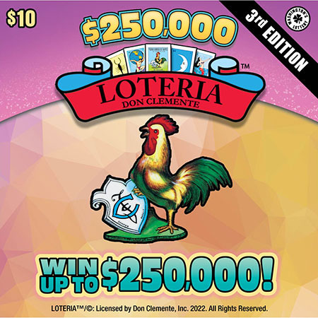 $250,000 LOTERIA 3RD EDITION