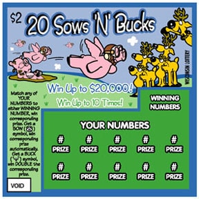 20 Sows 'N Bucks